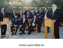 Tablet Screenshot of merkazhatorah.org